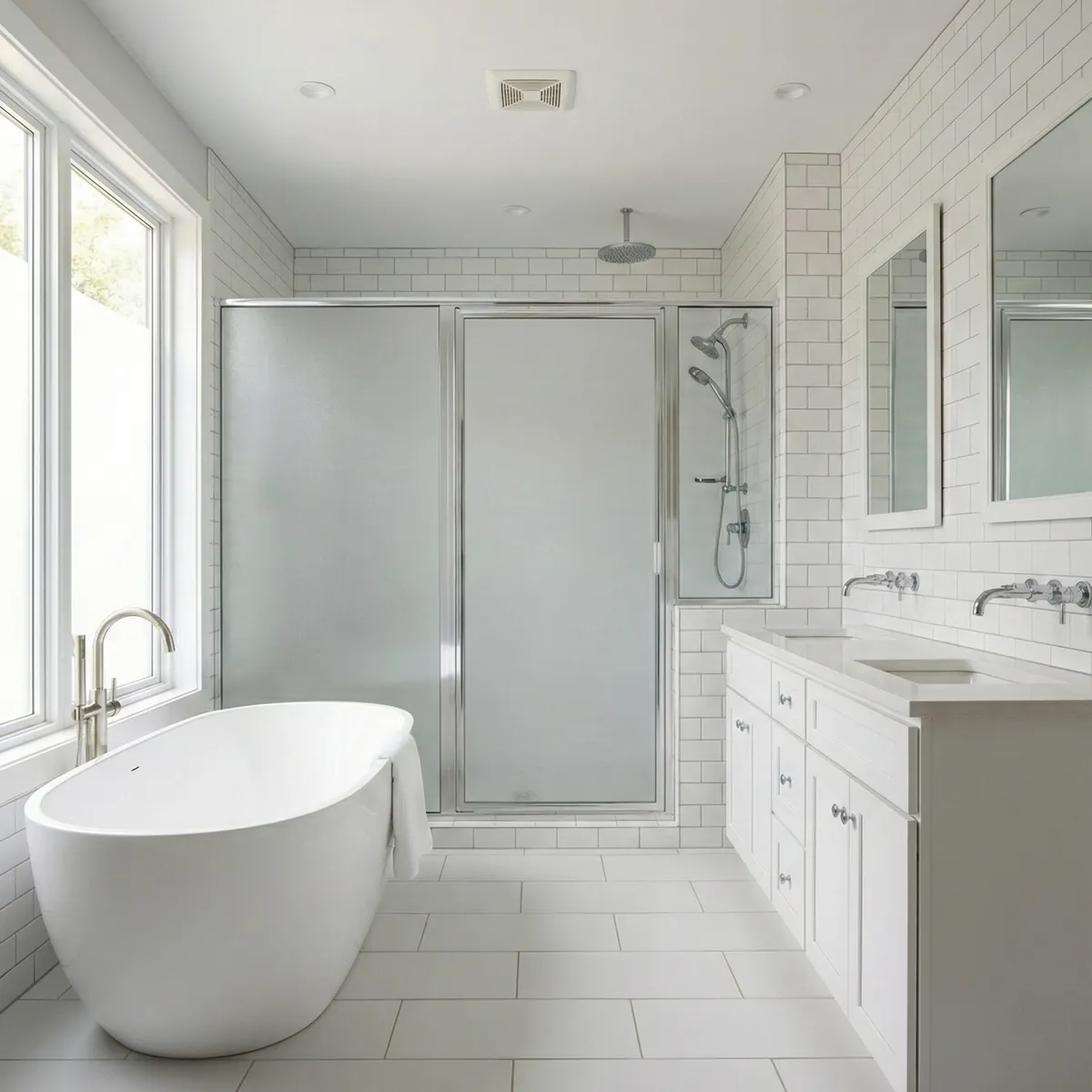 Luxury Bathroom Remodel Plumbing in San Jose by Arcune Plumbing