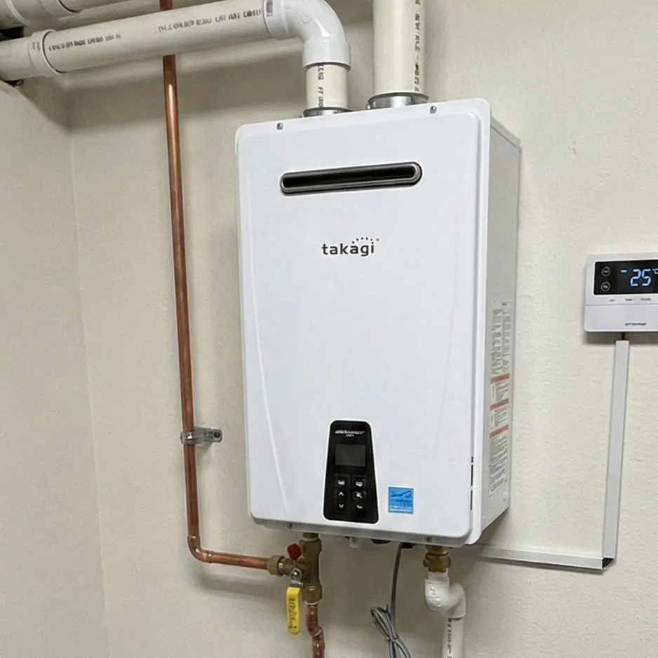Tankless Water Heater Conversion in Cupertino by Arcune Plumbing